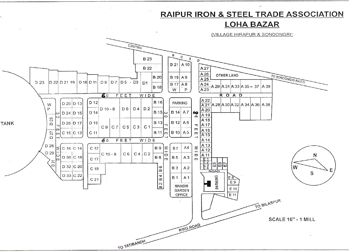 Loha Bazar Raipur | Raipur Iron & Steel Trading Association